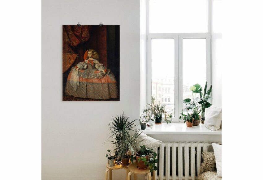 Artland Wandbild »Die Infantin Margarita Theresa«, Kind (1 Stück), in vielen Größen & Produktarten -Leinwandbild, Poster, Wandaufkleber / Wandtattoo auch für Badezimmer geeignet-Bilder-Ideen für dein Zuhause von Home Trends
