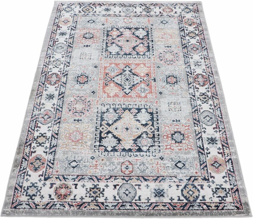 Teppich »Vintage Kazach«, carpetfine, rechteckig, Höhe 6 mm, Orient Vintage Look-Teppiche-Ideen für dein Zuhause von Home Trends