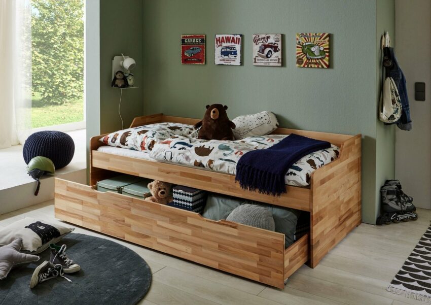 Relita Funktionsbett »Lilly«, mit Bettschublade, nutzbar als 2. Liegefläche, wahlweise mit Matratze-Betten-Ideen für dein Zuhause von Home Trends