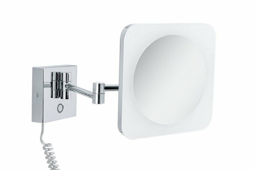 Paulmann LED Wandleuchte »HomeSpa Kosmetikspiegel Jora IP44 mit 3-fach Vergrößerung und Tunable White Chrom/Weiß/Spiegel 3,3W 2.700K«-Lampen-Ideen für dein Zuhause von Home Trends