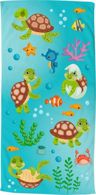 good morning Strandtuch »Turtles« (1-St), trocknet schnell-Handtücher-Inspirationen