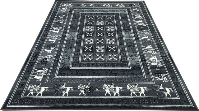 Teppich »Senne«, DELAVITA, rechteckig, Höhe 7 mm, Orient-Dekor, Wohnzimmer-Teppiche-Inspirationen