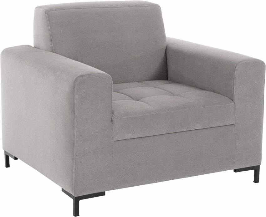 OTTO products Sessel »Grazzo«, hochwertige Stoffe aus recyceltem Material, Steppung im Sitzbereich-Sessel-Ideen für dein Zuhause von Home Trends