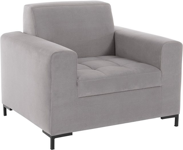 OTTO products Sessel »Grazzo«, hochwertige Stoffe aus recyceltem Material, Steppung im Sitzbereich-Sessel-Inspirationen