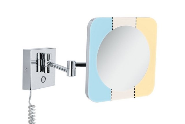 Paulmann LED Wandleuchte »HomeSpa Kosmetikspiegel Jora IP44 mit 3-fach Vergrößerung und Tunable White Chrom/Weiß/Spiegel 3,3W 2.700K«-Lampen-Inspirationen