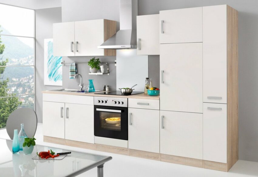 HELD MÖBEL Küchenzeile »Toronto«, mit E-Geräten, Breite 300 cm-Küchenzeilen-Ideen für dein Zuhause von Home Trends