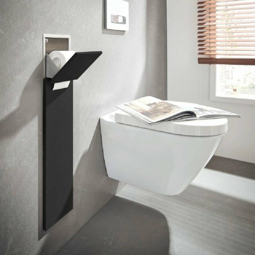 Emco Schrankmodule »Asis Pure WC-Modul Unterputz« Anschlag links, schwarz (730 mm)-Schränke-Ideen für dein Zuhause von Home Trends