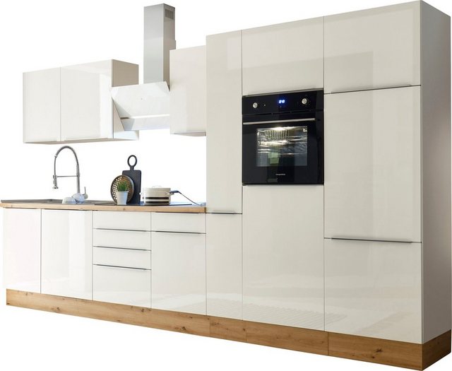 RESPEKTA Küchenzeile »Safado«, hochwertige Ausstattung wie Soft Close Funktion, schnelle Lieferzeit, Breite 370 cm-Küchenzeilen-Inspirationen