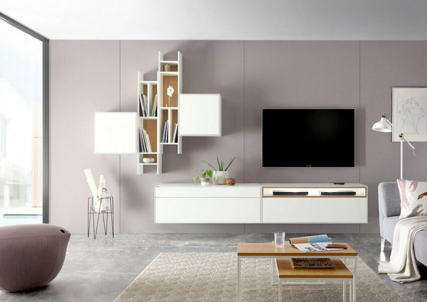 now! by hülsta TV-Board »now! easy«, Breite 128 cm, mit Kabeldurchlass-Regale-Ideen für dein Zuhause von Home Trends
