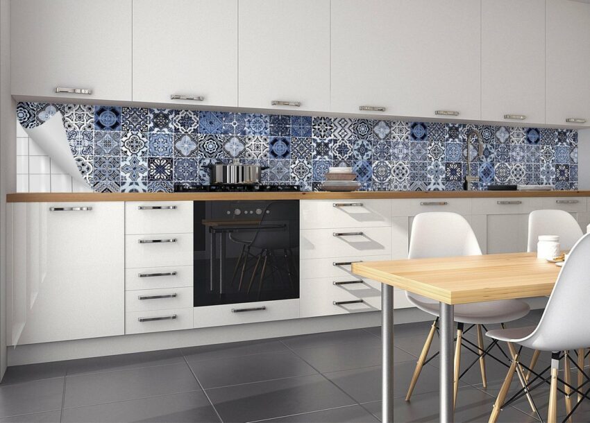 MySpotti Küchenrückwand »fixy Stefano Fliese«, selbstklebende und flexible Küchenrückwand-Folie-Küchenrückwände-Ideen für dein Zuhause von Home Trends