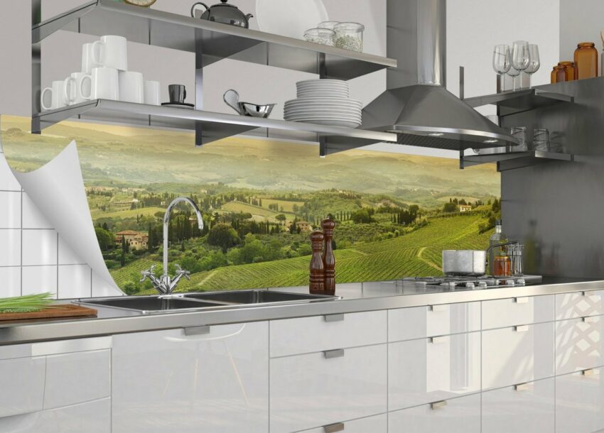 MySpotti Küchenrückwand »fixy Romeo«, selbstklebende und flexible Küchenrückwand-Folie-Küchenrückwände-Ideen für dein Zuhause von Home Trends