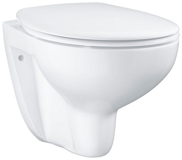 Grohe Tiefspül-WC »Bau«, mit SoftClose WC-Sitz, alpinweiß-WC-Becken-Inspirationen
