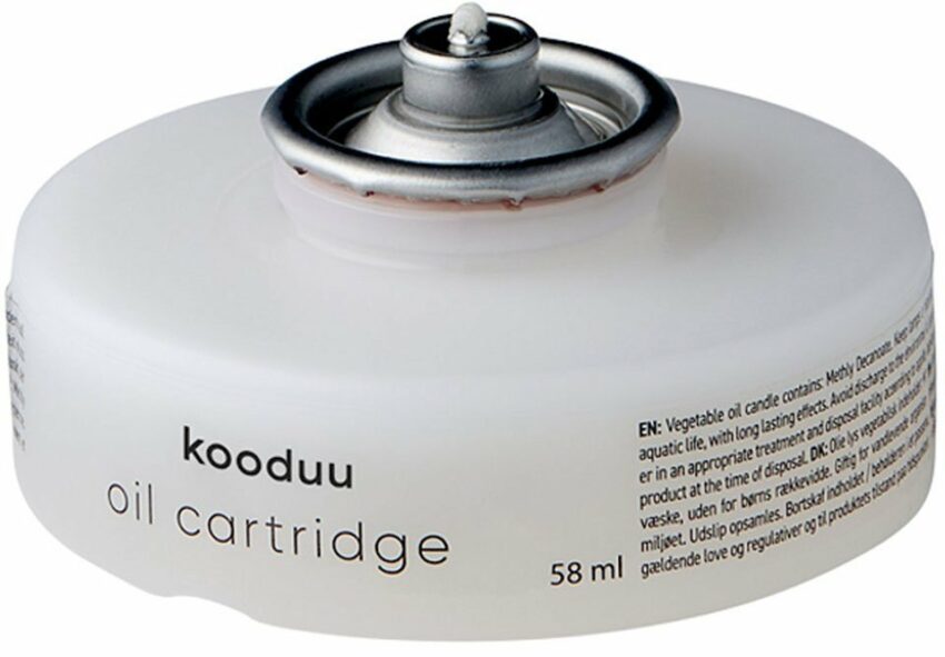 kooduu Teelicht »Öl-Kartusche / Öl-Lampe« (Set, 6-tlg), passend für kooduu Glow und kooduu Nordic Light Pro-Kerzen-Ideen für dein Zuhause von Home Trends