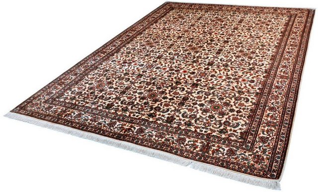 Seidenteppich »Allover 9020«, Kayoom, rechteckig, Höhe 10 mm, Einzelstück mit Zertifikat, Wohnzimmer-Teppiche-Inspirationen