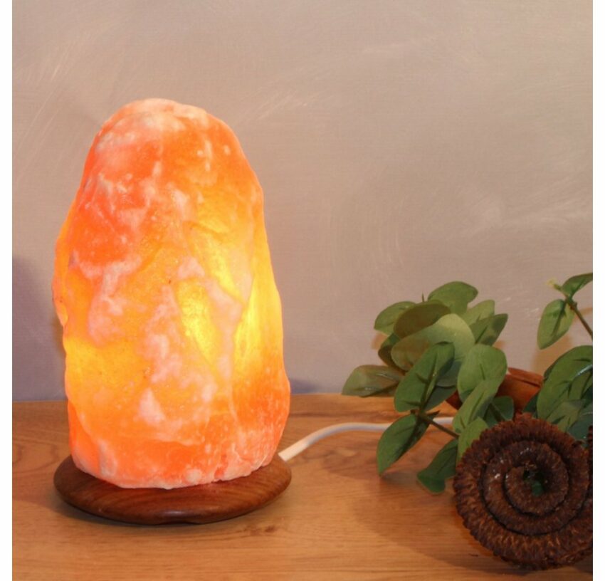 HIMALAYA SALT DREAMS Salzkristall-Tischlampe »Rock«, Handgefertigt aus Salzkristall - jeder Stein ein Unikat, H: ca.18 cm, ca. 2-3kg-Lampen-Ideen für dein Zuhause von Home Trends