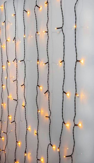 EGLO LED-Lichtervorhang »GOLDEN WARM WHITE«, 120-flammig, LED Lichterkette / schwarz / 120X0,064W / Beleuchtung - Licht - Weihnachtsbeleuchtung - Weihnachtsdeko - Dekolicht - Dekoration - Winter - Winterdeko - Weihnachten-Lampen-Inspirationen