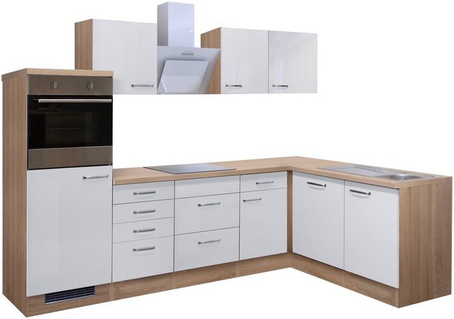 Flex-Well Küchenzeile »Valero«, mit E-Geräten, Gesamtbreite 280 cm-Küchenzeilen-Inspirationen