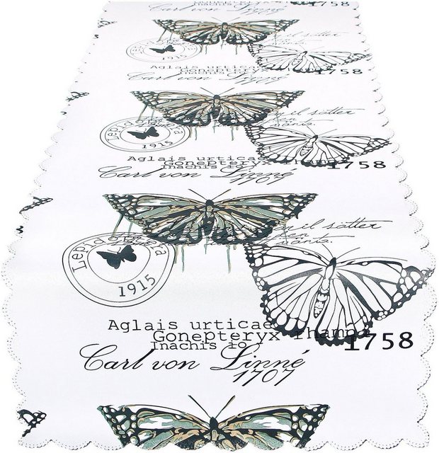 Delindo Lifestyle Tischläufer »Schmetterlinge«, Strukturgewebe, bedruckt-Tischläufer-Inspirationen
