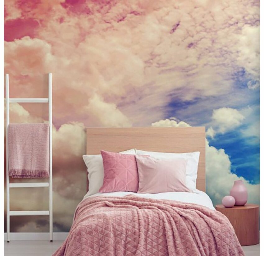 Art for the home Fototapete »Romantik Wolken«, (1 St), Mehrfarbig - 300x280cm-Tapeten-Ideen für dein Zuhause von Home Trends