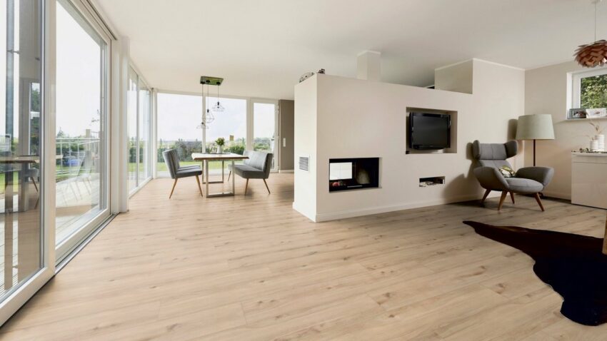 ter Hürne Designboden »Eiche mandelbraun«, mit fühlbarer Oberfläche und Klicksystem-Designböden-Ideen für dein Zuhause von Home Trends
