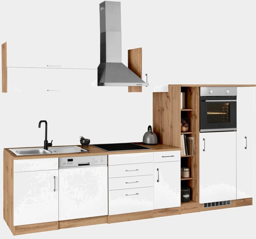 HELD MÖBEL Küchenzeile »Colmar«, mit E-Geräten, Breite 330 cm-Küchenzeilen-Ideen für dein Zuhause von Home Trends