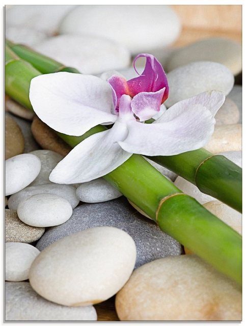 Artland Glasbild »Zen Orchidee«, Zen (1 Stück)-Bilder-Inspirationen