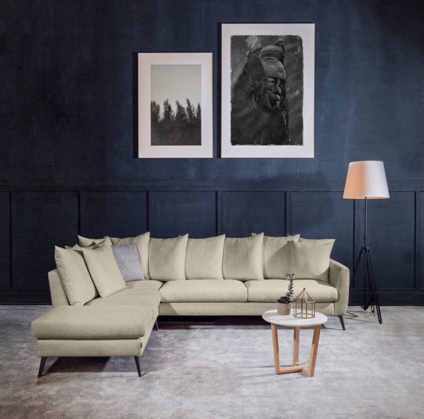 furninova Ecksofa »Salma Night«, mit 9 Rücken- und 1 Zierkissen, im skandinavischen Design-Sofas-Ideen für dein Zuhause von Home Trends