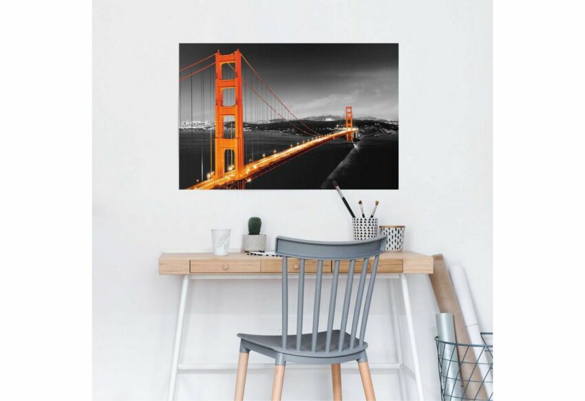 Reinders! Poster »San Fransisco Golden Gate Brücke«, (1 Stück)-Bilder-Ideen für dein Zuhause von Home Trends