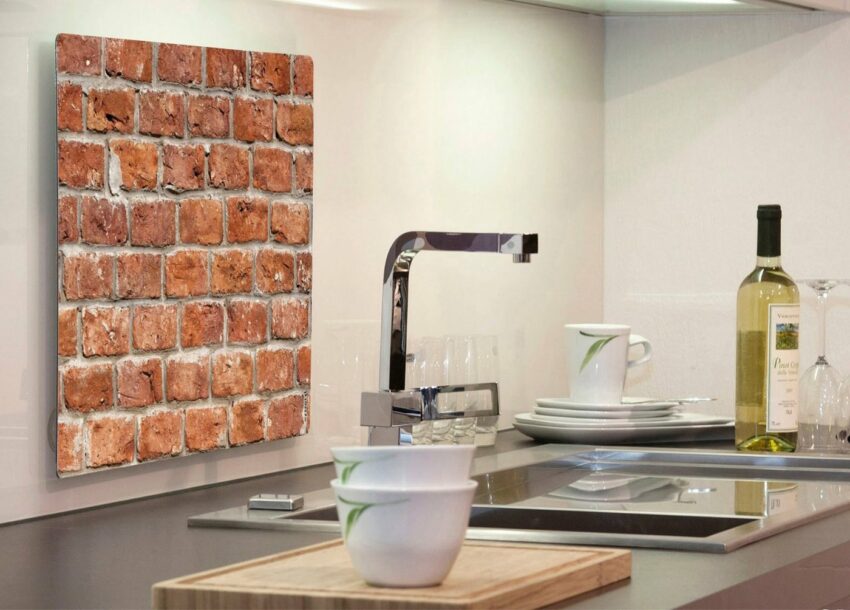 MySpotti Küchenrückwand »pop, Brickwall«-Küchenrückwände-Ideen für dein Zuhause von Home Trends