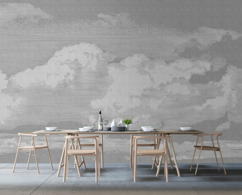 living walls Fototapete »Walls by Patel Clouds 2«, glatt, (4 St)-Tapeten-Ideen für dein Zuhause von Home Trends