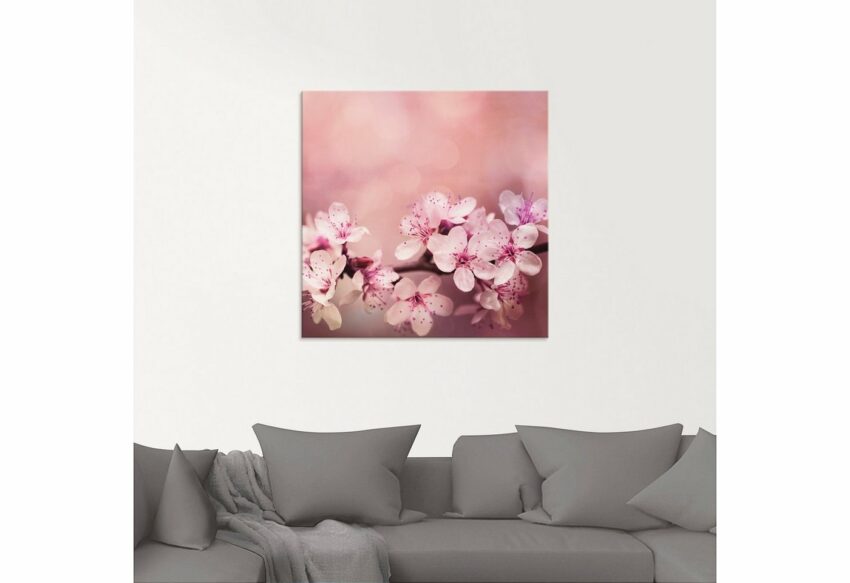 Artland Glasbild »Kirschblüten«, Blumen (1 Stück)-Bilder-Ideen für dein Zuhause von Home Trends