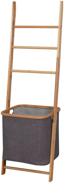 welltime Wäschesack, Bambus-Handtuchleiter mit integriertem Wäschesammler-Wäschesammler-Inspirationen