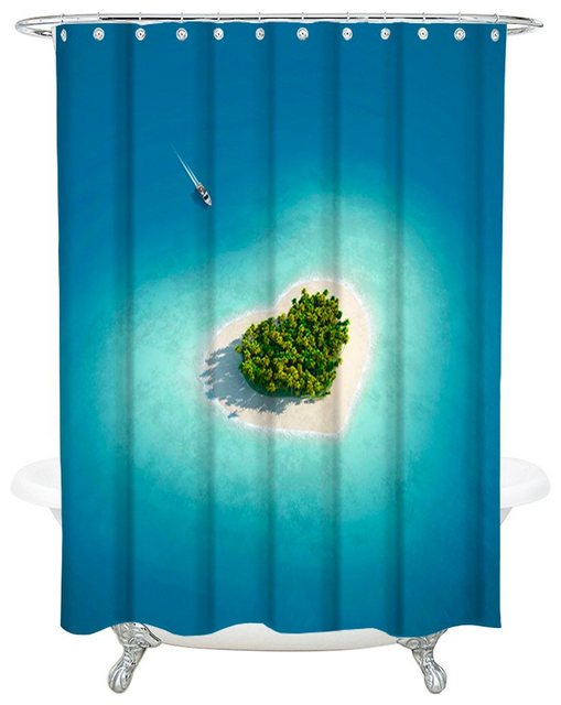 Sanilo Duschvorhang »Dream Island« Breite 180 cm-Duschvorhänge-Inspirationen