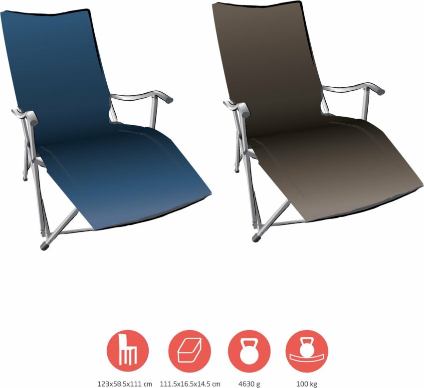 GRAND CANYON Campingstuhl »EL TOVAR LOUNGER« (1 Stück)-Stühle-Ideen für dein Zuhause von Home Trends