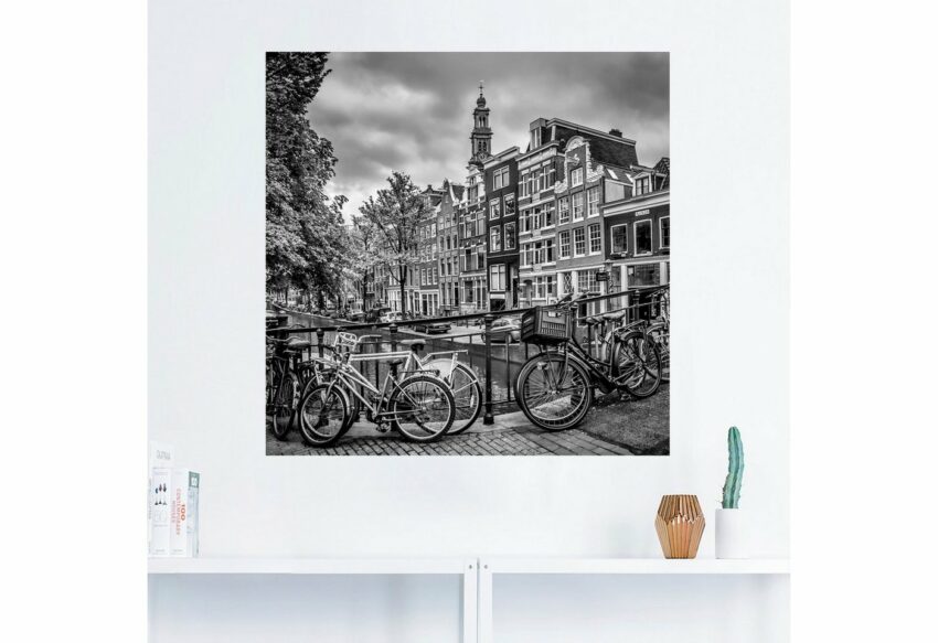 Artland Wandbild »Amsterdam Bloemgracht«, Amsterdam (1 Stück), in vielen Größen & Produktarten - Alubild / Outdoorbild für den Außenbereich, Leinwandbild, Poster, Wandaufkleber / Wandtattoo auch für Badezimmer geeignet-Bilder-Ideen für dein Zuhause von Home Trends