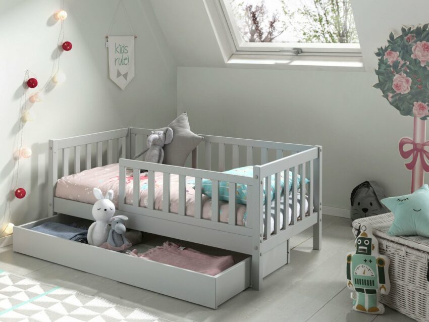 Vipack Kinderbett »Junior«, mit Rolllattenrost, wahlweise mit Schublade-Betten-Ideen für dein Zuhause von Home Trends