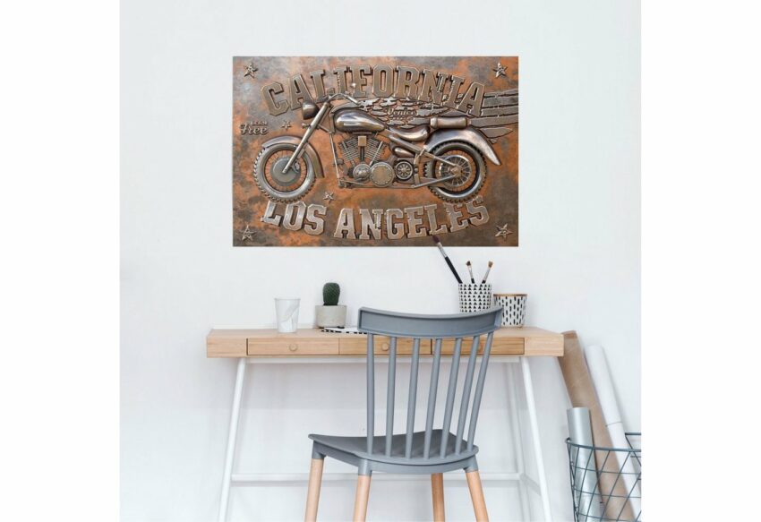 Reinders! Poster »Born Free Bikers«, (1 Stück)-Bilder-Ideen für dein Zuhause von Home Trends