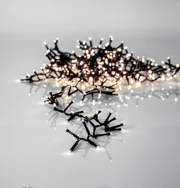 EGLO LED-Lichterkette »CRISPY ICE WHITE«, 800-flammig, schwarz / 800X0,064W / Beleuchtung - Licht - Weihnachtsbeleuchtung - Weihnachtsdeko - Dekolicht - Dekoration - Winter - Winterdeko - Weihnachten-Lampen-Inspirationen