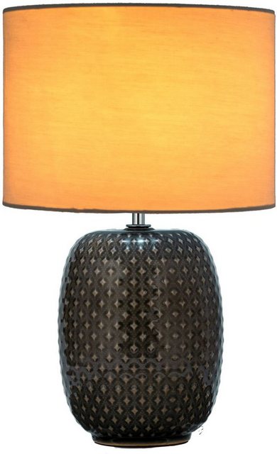 Timbers Tischleuchte »Bridgehampton«, Hamptons Style, Tischlampe mit Textilschirm, Keramikfuß-Lampen-Inspirationen