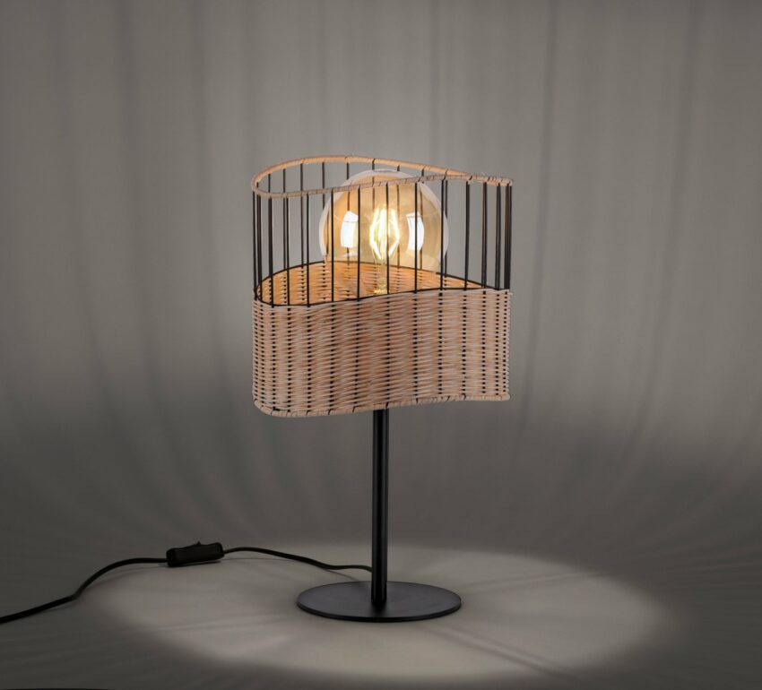 Leuchten Direkt Nachttischlampe »REED«, Schalter, Schnurschalter-Lampen-Ideen für dein Zuhause von Home Trends