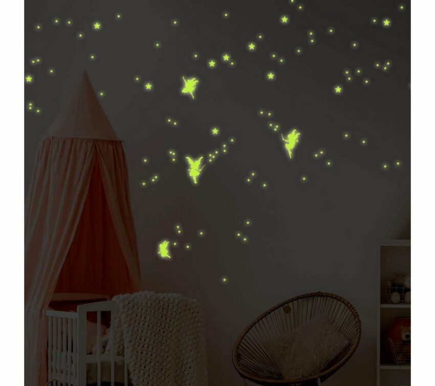 Wall-Art Wandtattoo »Leuchtsterne Feenstaub Engel« (1 Stück)-Wandtattoos-Ideen für dein Zuhause von Home Trends