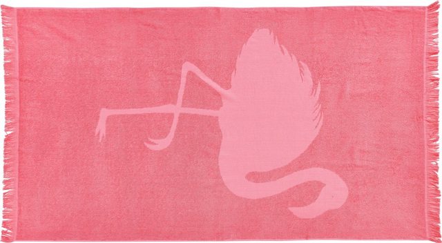 done.® Hamamtücher »Flamingo« (1-St), Weiche, saugfähige Frottier-Innenseite-Hamamtücher-Inspirationen