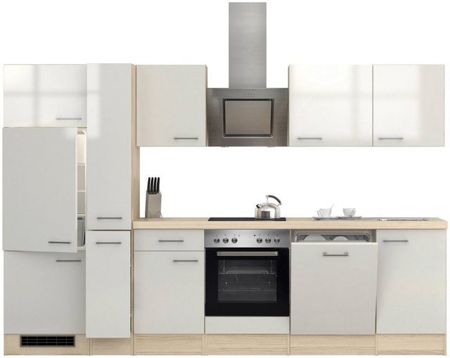 Flex-Well Küchenzeile, mit E-Geräten, Breite 310 cm-Küchenzeilen-Inspirationen