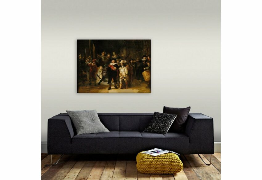 Art for the home Leinwandbild »Die Nachtwacht«, 100x70cm-Bilder-Ideen für dein Zuhause von Home Trends