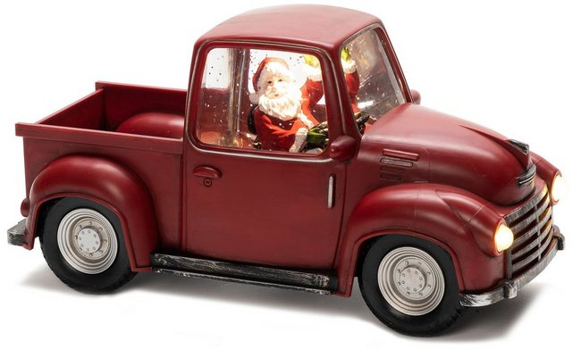 KONSTSMIDE LED Laterne, LED "Pick-up mit Weihnachtsmann", wassergefüllt-Kerzenhalter-Inspirationen