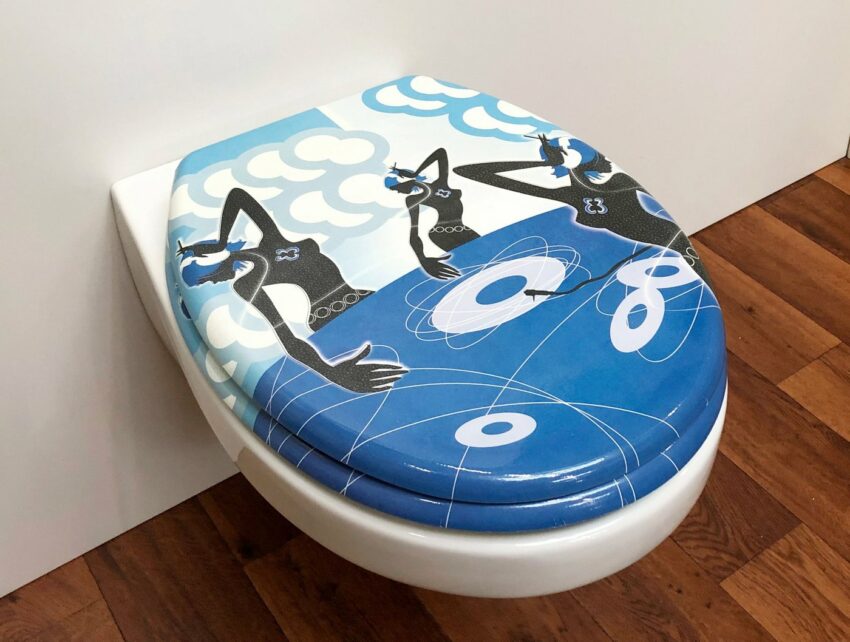ADOB WC-Sitz »DJ«, mit messingverchromten Scharnieren-WC-Sitze-Ideen für dein Zuhause von Home Trends