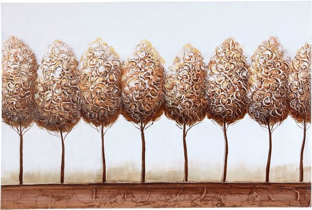 Home affaire Leinwandbild »Trees«, Motiv Bäume, 120x80 cm, Wohnzimmer-Bilder-Inspirationen