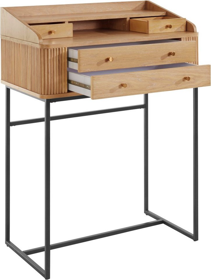 Guido Maria Kretschmer Home&Living Stehpult »Sinca«, 1,8 cm starke Tischplatte, Pflegeleicht, Breite 119 cm-Tische-Ideen für dein Zuhause von Home Trends