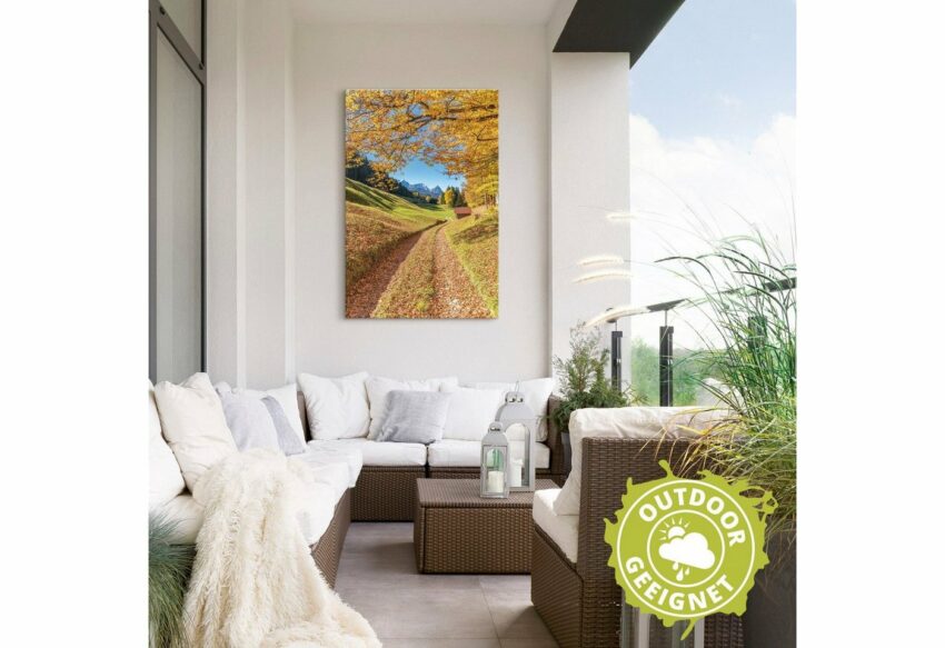 Artland Wandbild »Herbst in Bayern«, Berge & Alpenbilder (1 Stück), in vielen Größen & Produktarten - Alubild / Outdoorbild für den Außenbereich, Leinwandbild, Poster, Wandaufkleber / Wandtattoo auch für Badezimmer geeignet-Bilder-Ideen für dein Zuhause von Home Trends