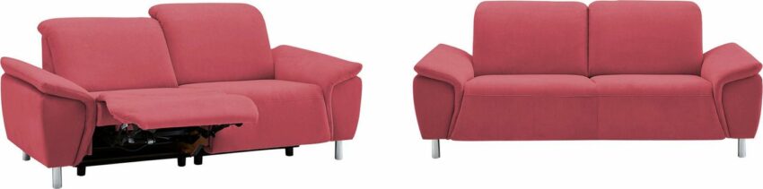 CALIZZA INTERIORS Polstergarnitur »Nell«, (Set), bestehend aus 2-Sitzer und 2,5-Sitzer, inklusive Kopfteilverstellung und elektrischer Relaxfunktion-Sofas-Ideen für dein Zuhause von Home Trends